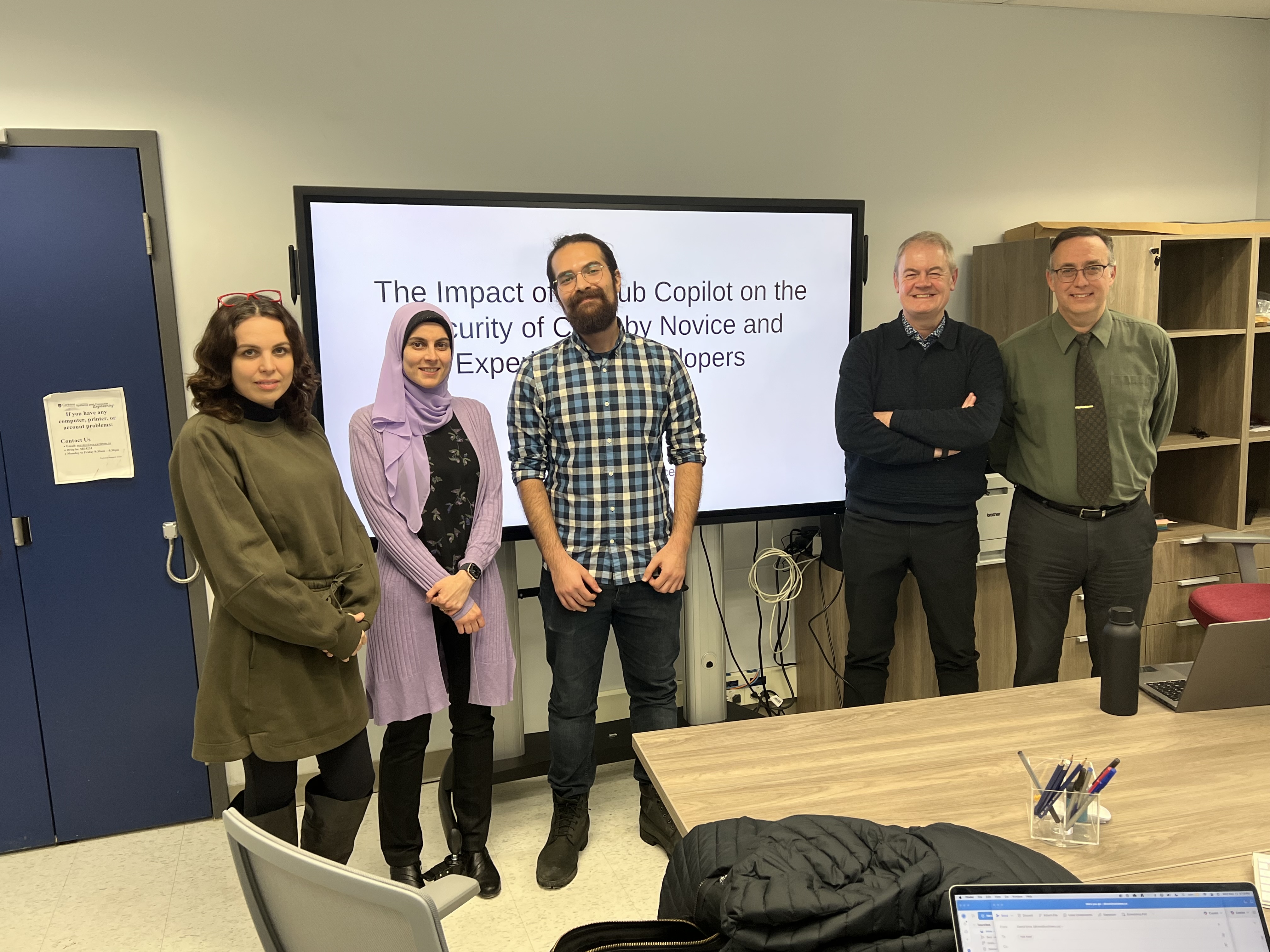 Ali defends master's thesis